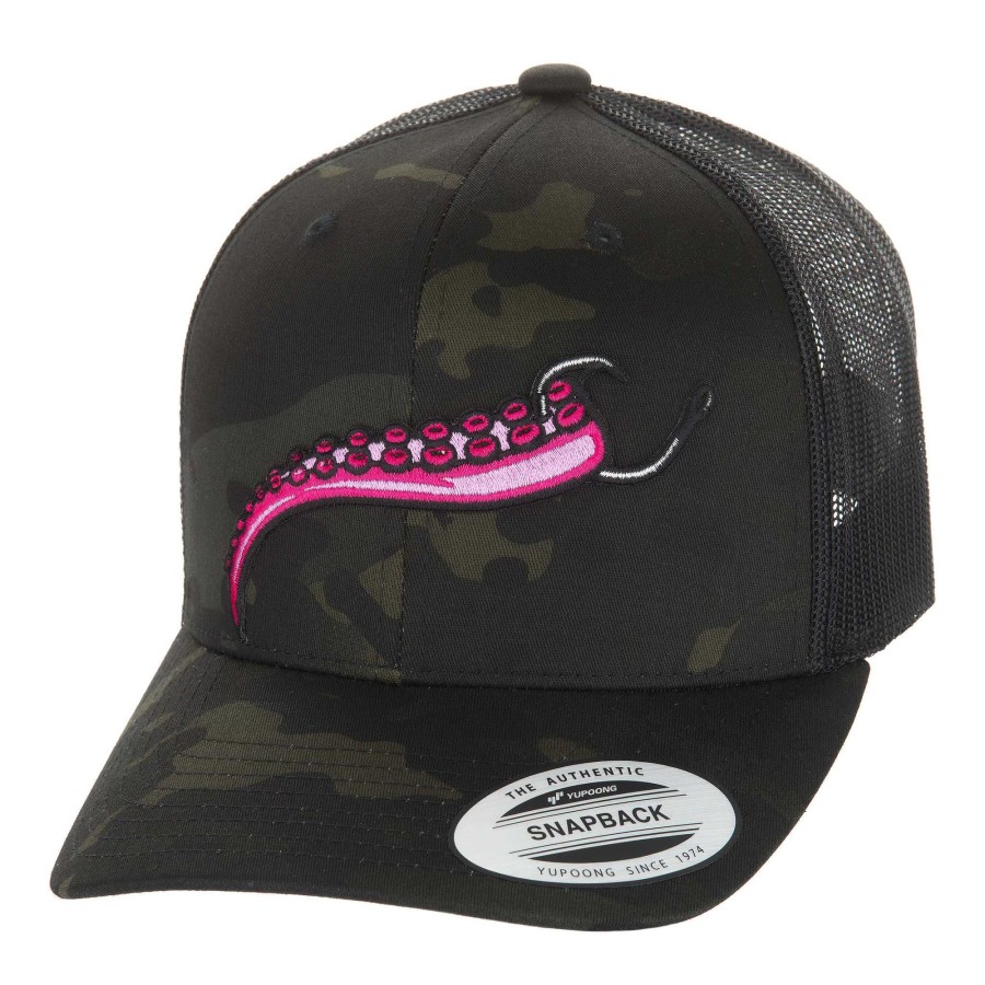 Crafting & Mods Hifishgear | Hfg - Pink Tako Multicam® Black Classic Snapback Trucker Hat