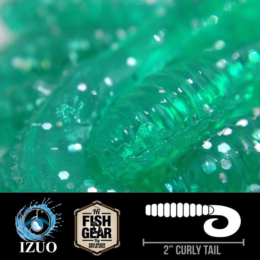 Lures Hawaiian Angler By Izuo | Hawaiian Angler Aqua Silver Glitter