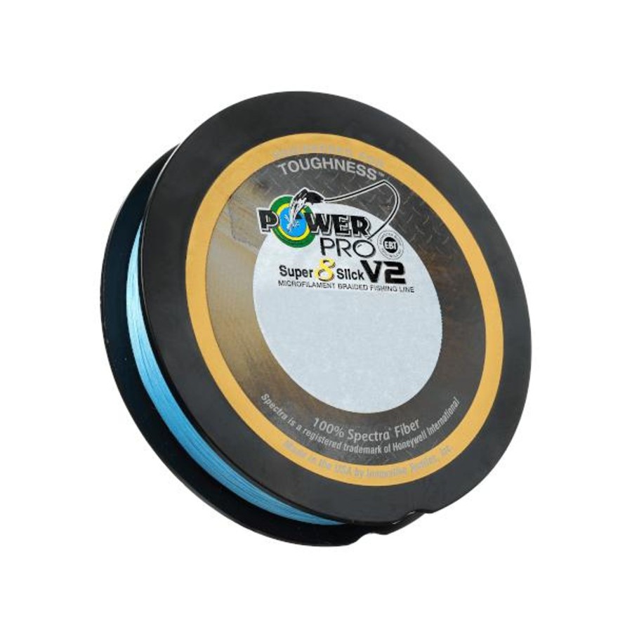 Line & Leader PowerPro | Powerpro Super 8 Slick V2 Braided Line Blue