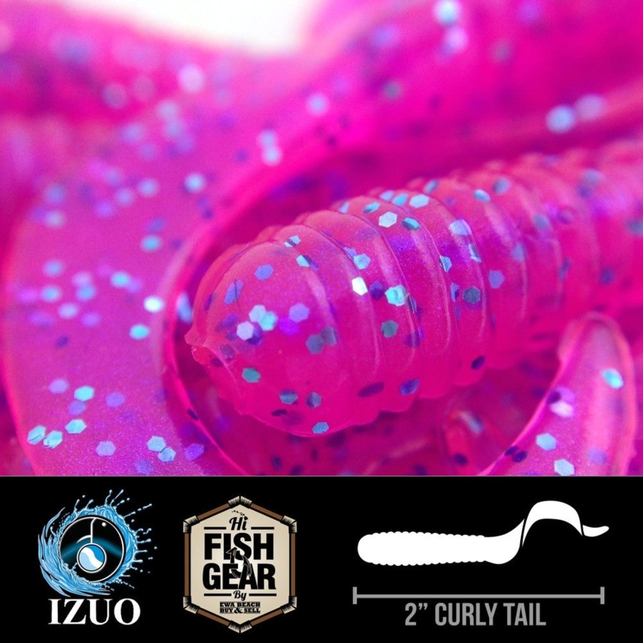 Lures Hawaiian Angler By Izuo | Izuo Metallic Purple 2In Ct 10Pc