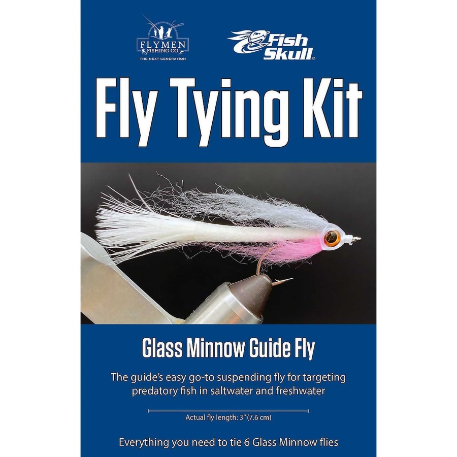 Crafting & Mods Flymen Fishing Co | Glass Minnow Guide Fly Tying Kit