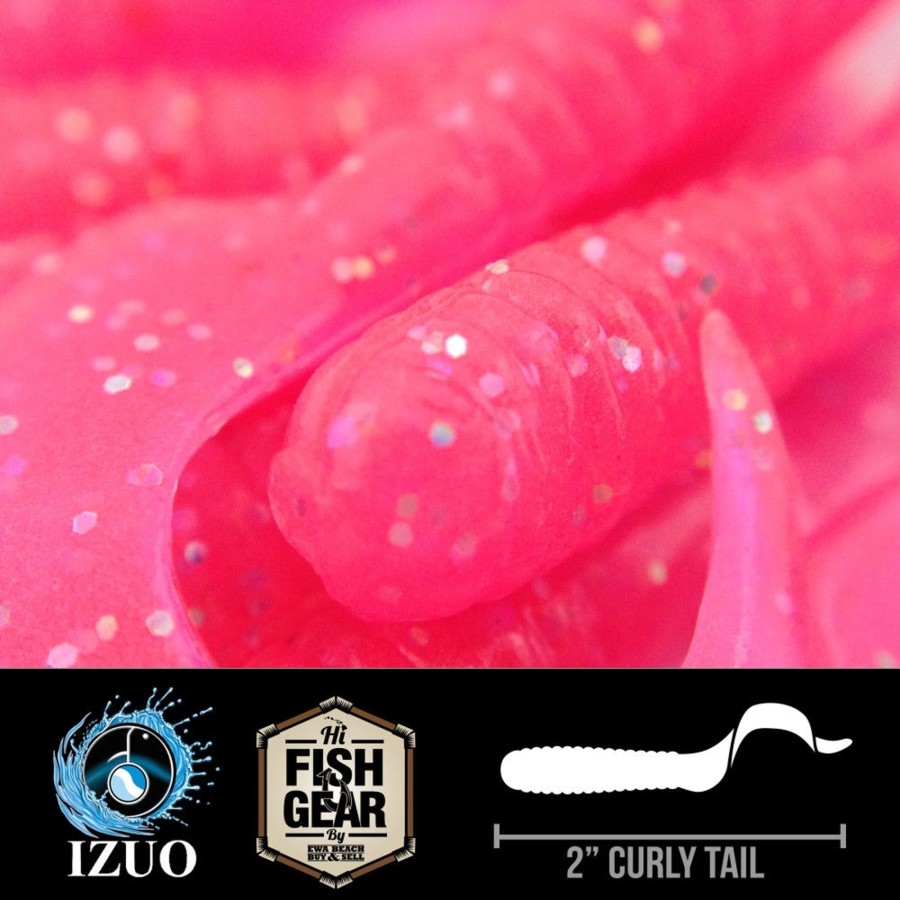 Lures Hawaiian Angler By Izuo | Hawaiian Angler Guava Glitter Glo