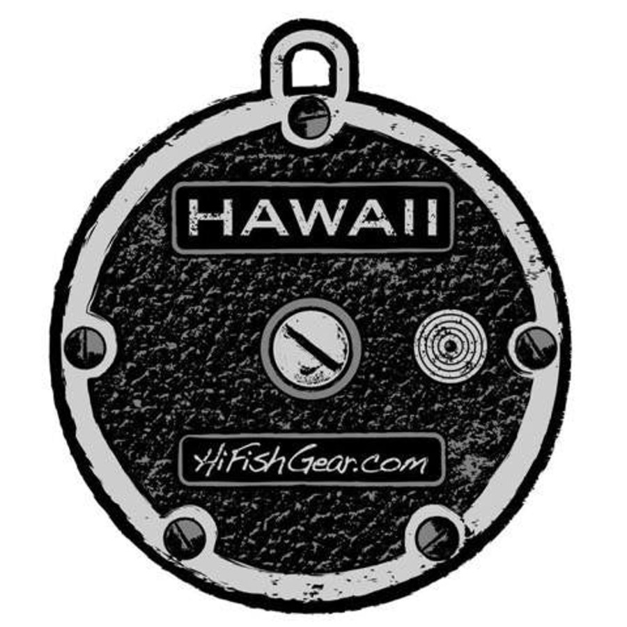 Aerators HiFishGear | Hfg 4" Hawaii Reel Vinyl Sticker