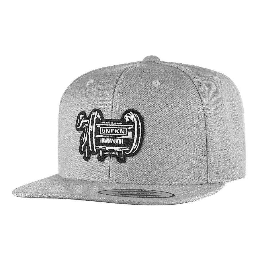 Crafting & Mods HiFishGear | Hfg - Unfkn Reel Silver Flat Bill Snapback Hat