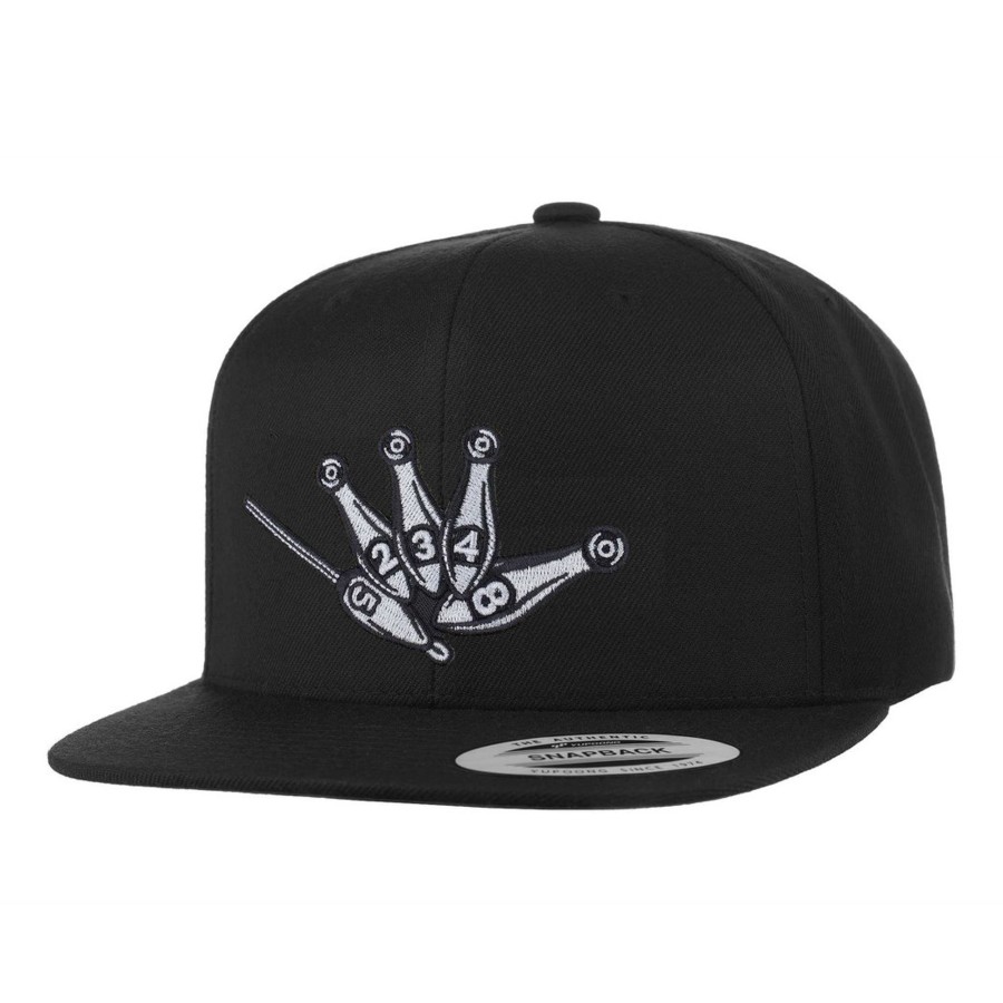 Crafting & Mods Hifishgear | Hfg - Throw Da Shaka Black Flat Bill Snapback Hat