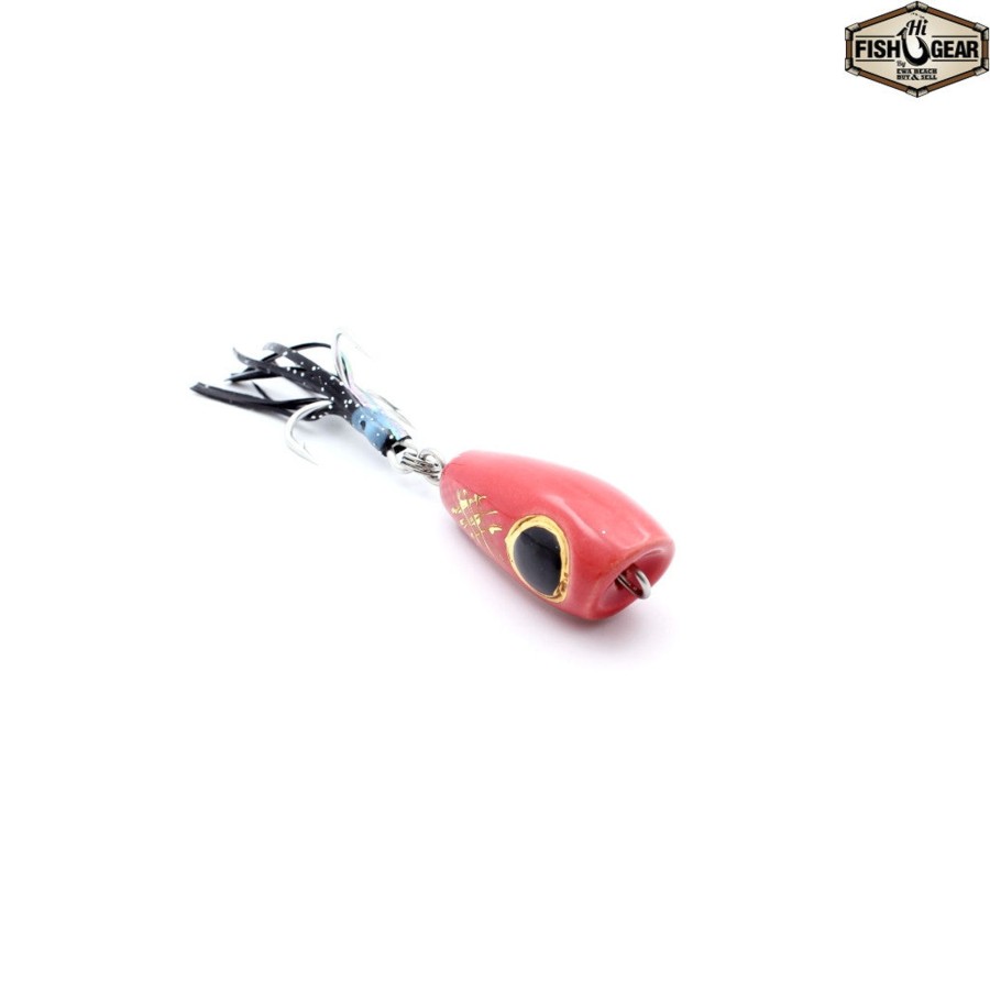 Lures Mark White Lures | Mark White Lures Red Surface Plug