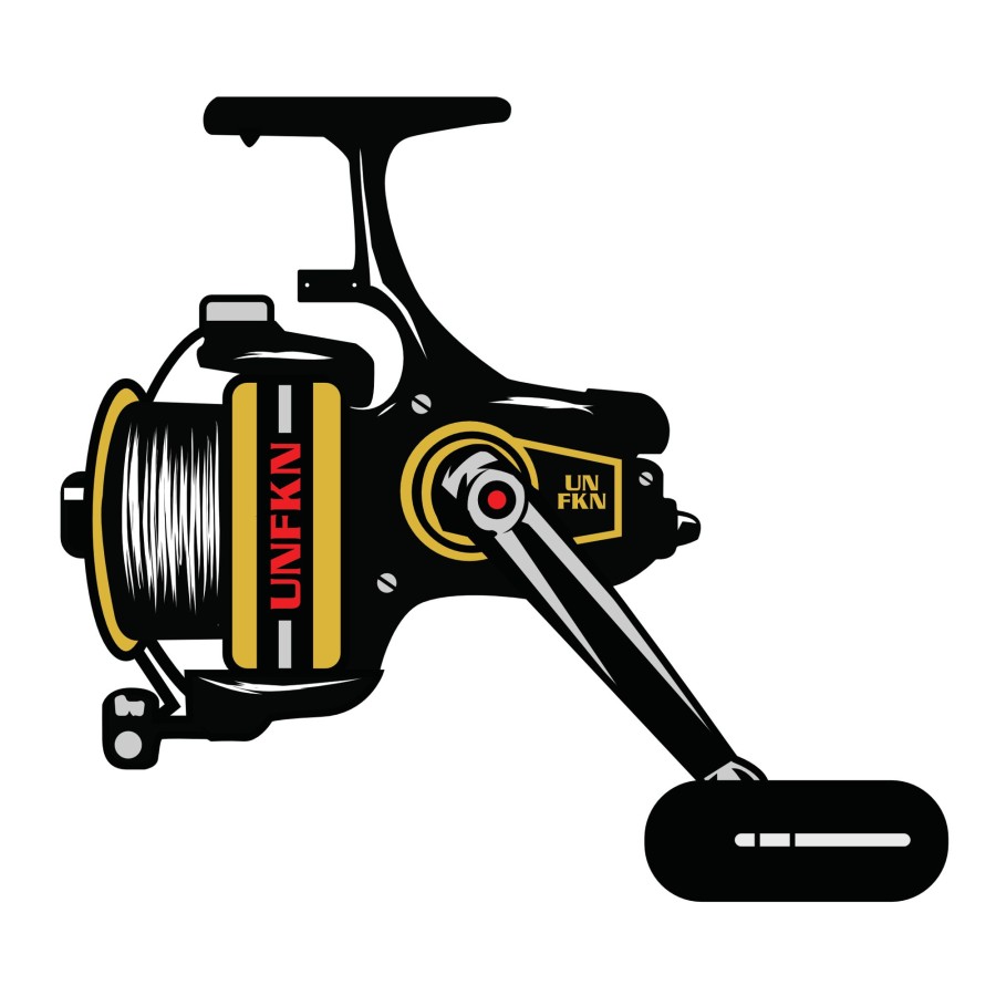 Aerators HiFishGear | Hfg 5" Vinyl Spinner Unfkn Reel Sticker