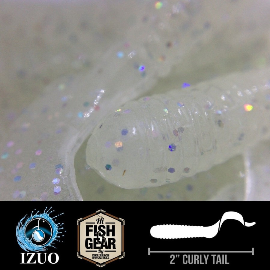 Lures Hawaiian Angler By Izuo | Izuo Clear Glo Hologram 2In Ct 10Pc