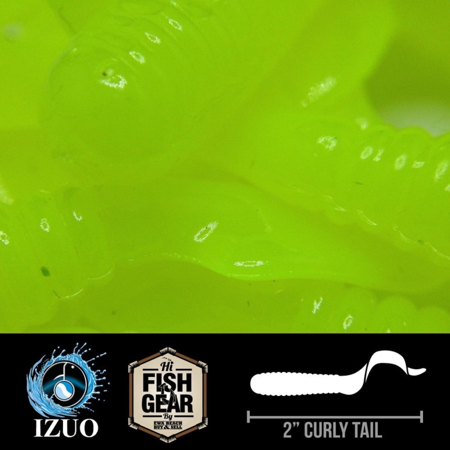 Lures Hawaiian Angler By Izuo | Izuo Yellow Glo 2In Ct 10Pc