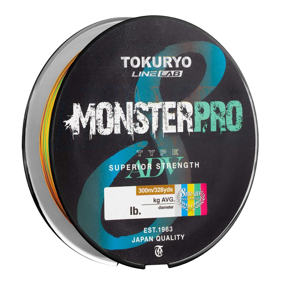 Line & Leader Tokuryo | Tokuryo Monster 8 Pro Braided Line