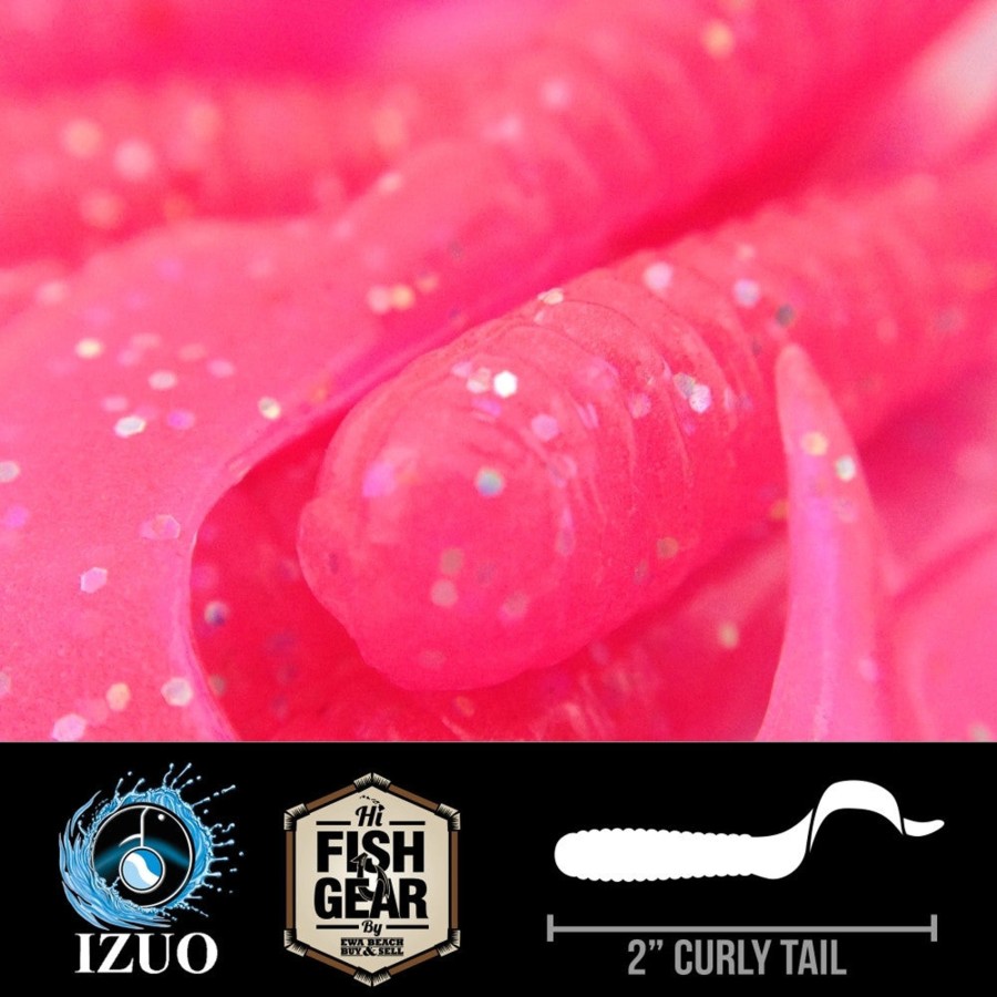 Lures Hawaiian Angler By Izuo | Hawaiian Angler Guava Glitter Glo