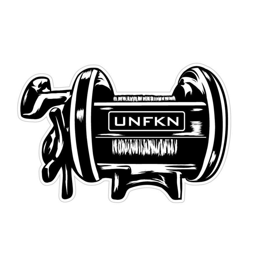 Aerators HiFishGear | Hfg 5" Vinyl Unfkn Reel Sticker