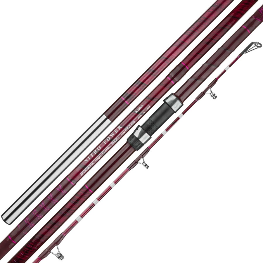 Rods & Reels Nitro | Nitro Ulua Rod Burgundy