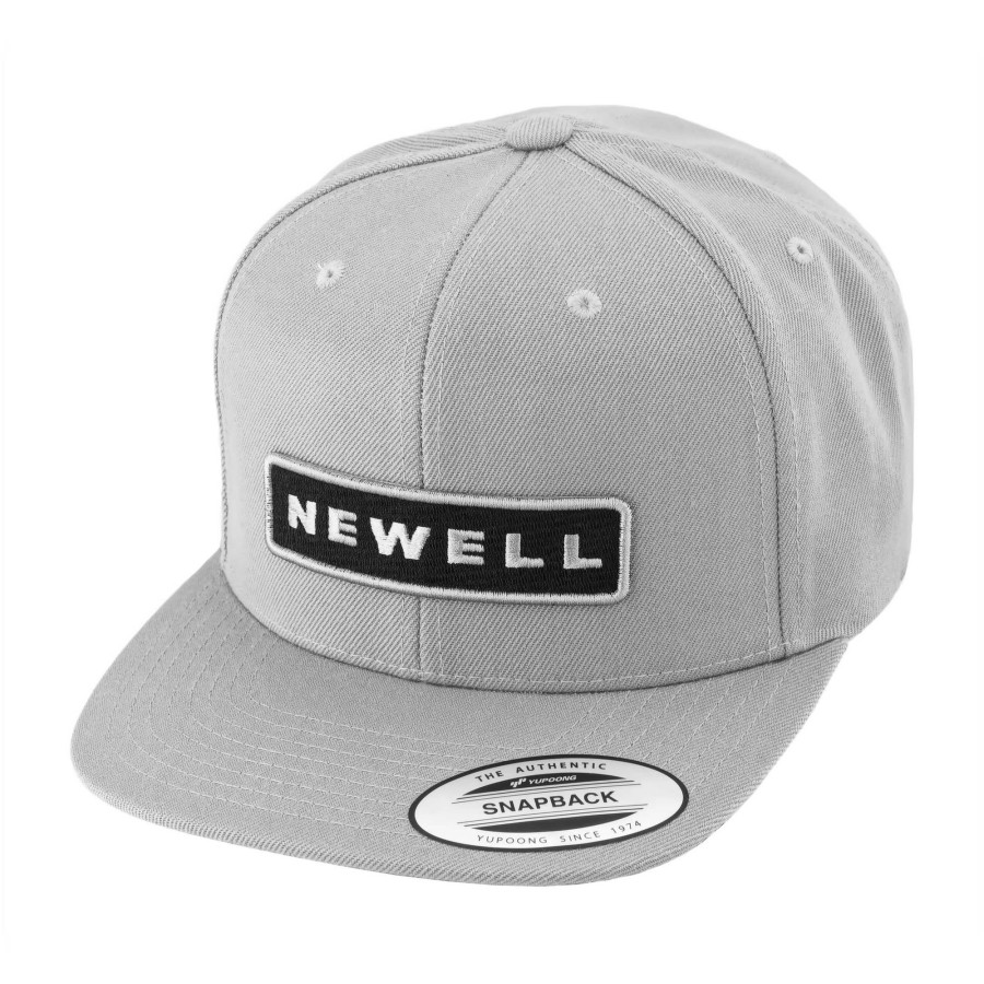 Crafting & Mods Newell Fishing | Newell® Badge - Silver Flat Bill Snapback Hat