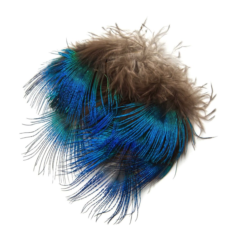 Crafting & Mods Hareline | Hareline Blue Peacock Feathers