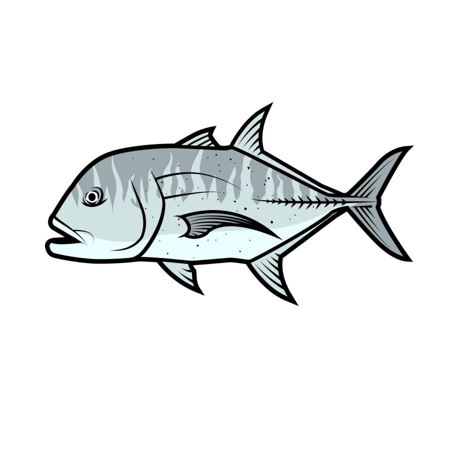 Aerators HiFishGear | Hfg 10" Ulua Sticker