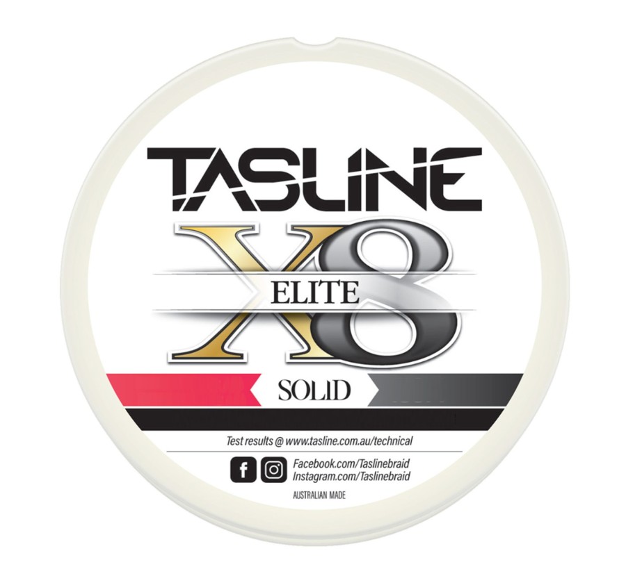 Line & Leader Tasline | Tasline Elite White Braid