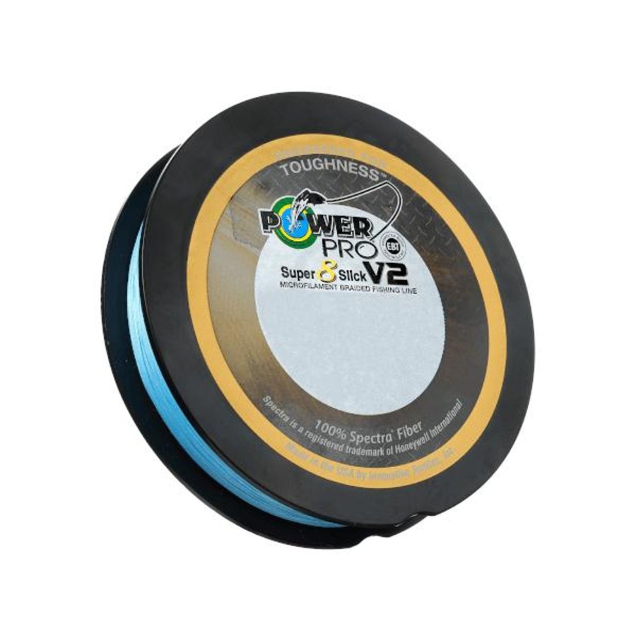 Line & Leader PowerPro | Powerpro Super 8 Slick V2 Braided Line Blue