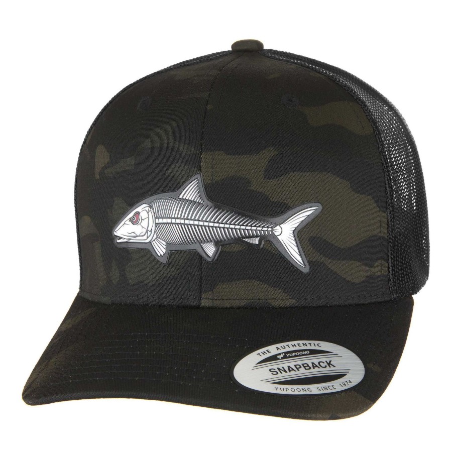 Crafting & Mods Hifishgear | Hfg - Oio Bones Multicam® Black Classic Snapback Trucker Hat