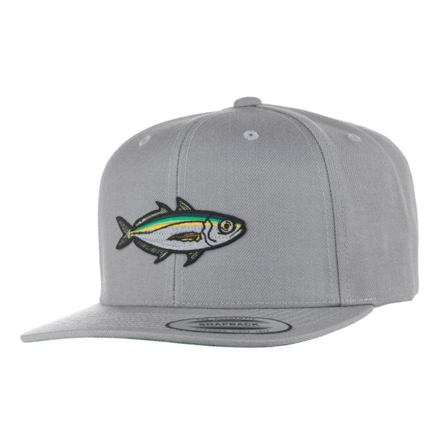 Crafting & Mods HiFishGear | Hfg - Akule Silver Flat Bill Snapback Hat