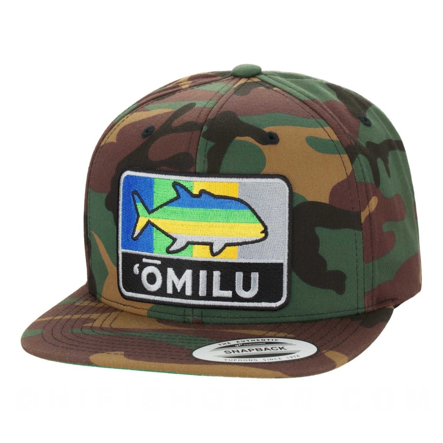 Crafting & Mods Hifishgear | Hfg - Omilu Camo Flatbill Snapback Hat