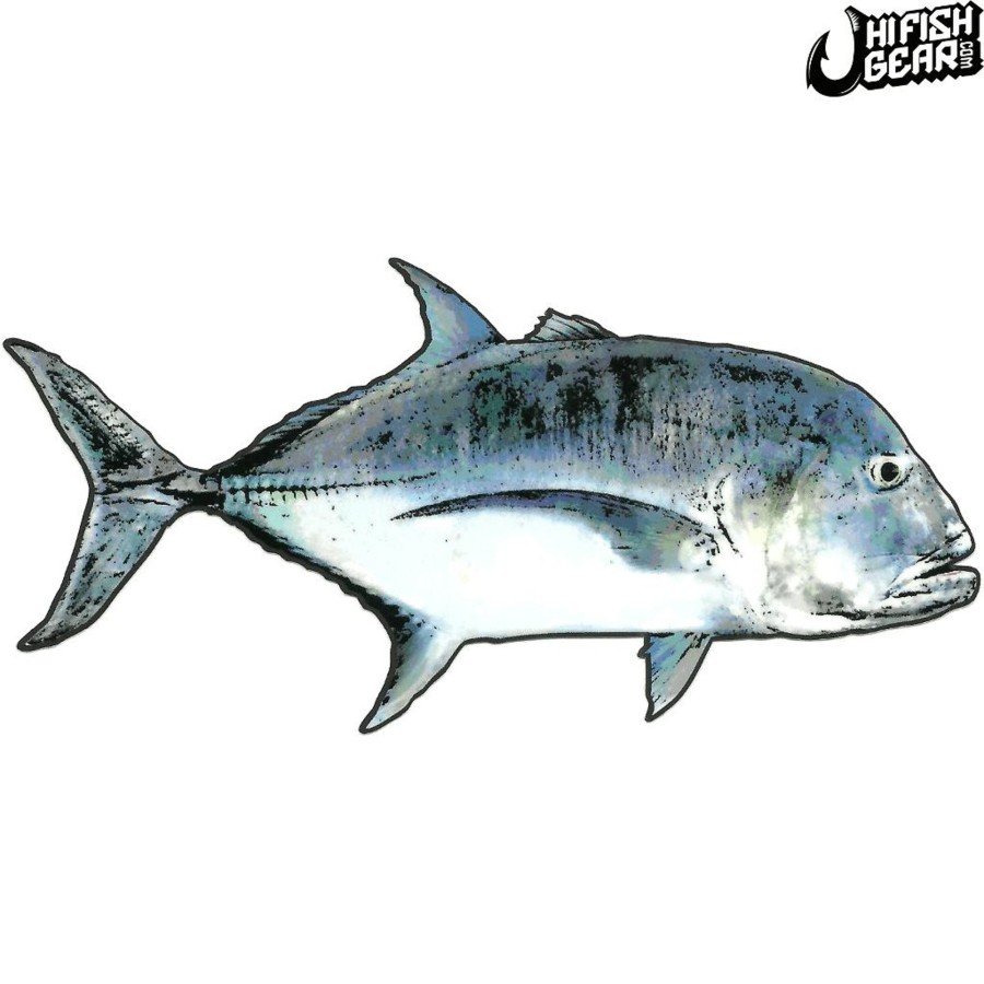 Aerators HiFishGear | Hfg 5" Vinyl Ulua Sticker